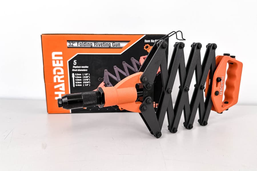 Faltnietpistole Harden 610114